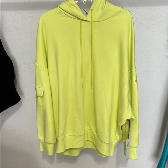 Alo Yoga Light Yellow Hoodie - Picture 2 of 7